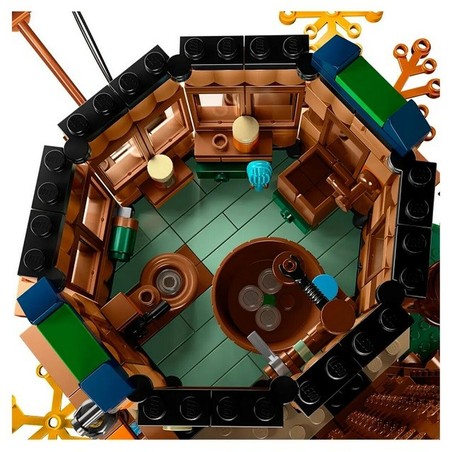 Set construcción educativo para adultos: LEGO Casa del Árbol en detalle.