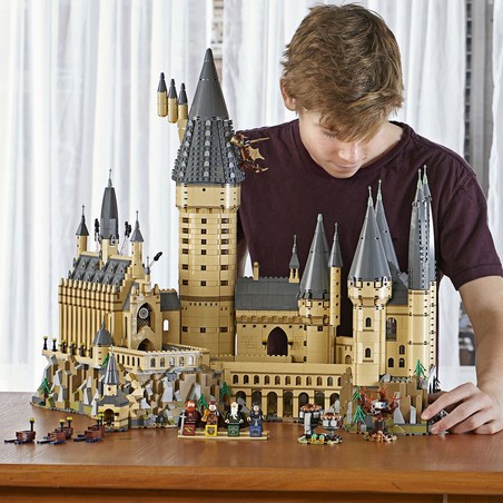 Detalles del set construcción educativo LEGO Hogwarts: Gran Comedor