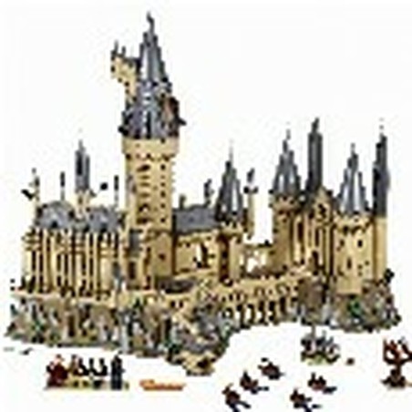 Set construcción educativo: los estandartes de las casas de Hogwarts
