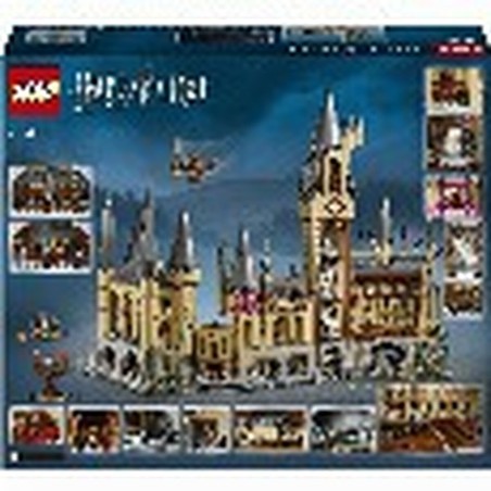 Maqueta LEGO Hogwarts: la clase de pociones con calderos
