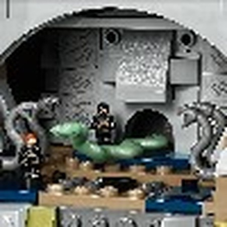 Construcción detallada para adultos: la sala de los trofeos