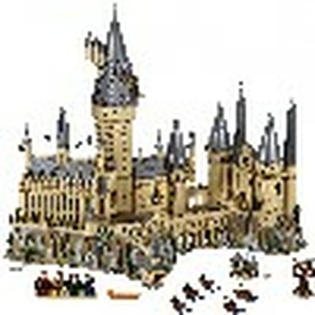 Maqueta LEGO Hogwarts: la lechucería del castillo