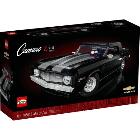 Juguetes construcción niños LEGO 10304 Negro - Maqueta detallada