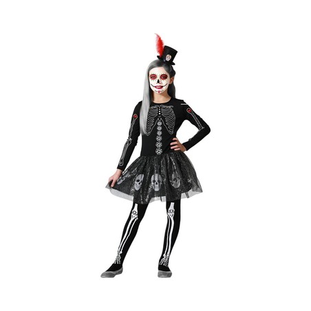 Disfraz de esqueleto para niños en Halloween