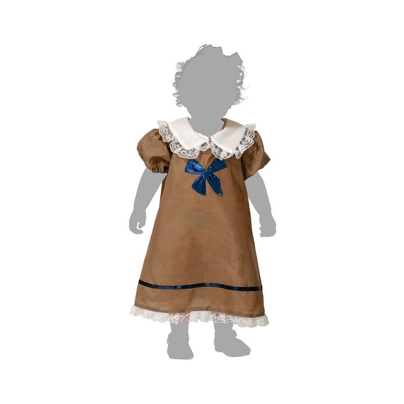 Adorable disfraz halloween infantil de muñeca para niñas