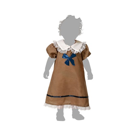 Adorable disfraz halloween infantil de muñeca para niñas