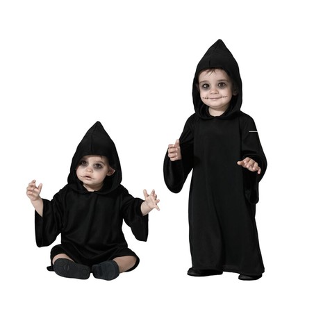 Disfraz niños bebés 12-24 meses túnica negra
