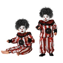 Disfraz niños payaso para bebés jugando