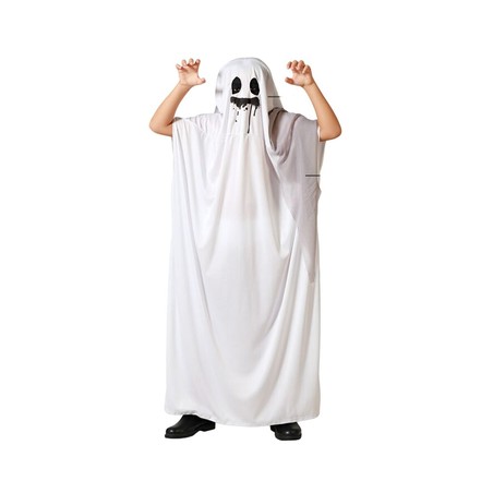 Disfraz Niños Fantasma Halloween 7-9 Años, vista frontal