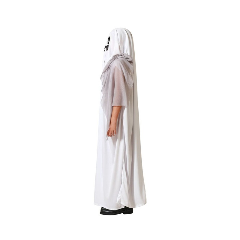 Accesorios disfraz de fantasma: pañuelo y túnica para juego