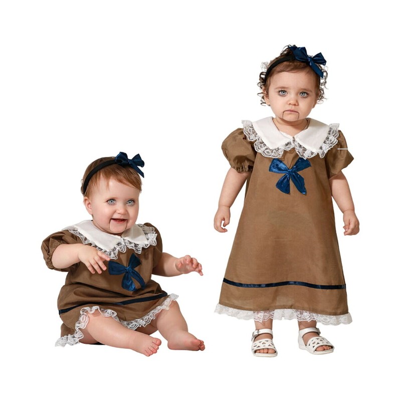 disfraces niños, bebé con disfraz de muñeca adorable de 12 a 24 meses