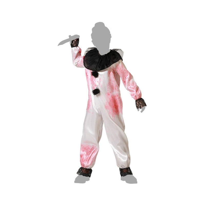 traje carnaval niño arlequin misterioso