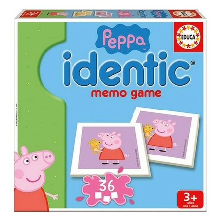 Juego memoria infantil Peppa Pig para niños 3 años