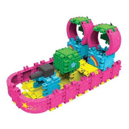 Bloques construcción infantiles 132 piezas para crear