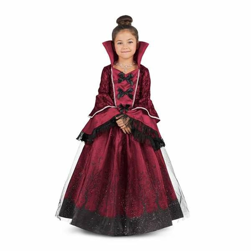 Disfraz de princesa vampira para niña, con falda voluminosa y diseño único
