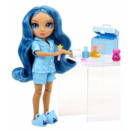 Juguete niña 4 años Skyler Rainbow High con detalles de ropa