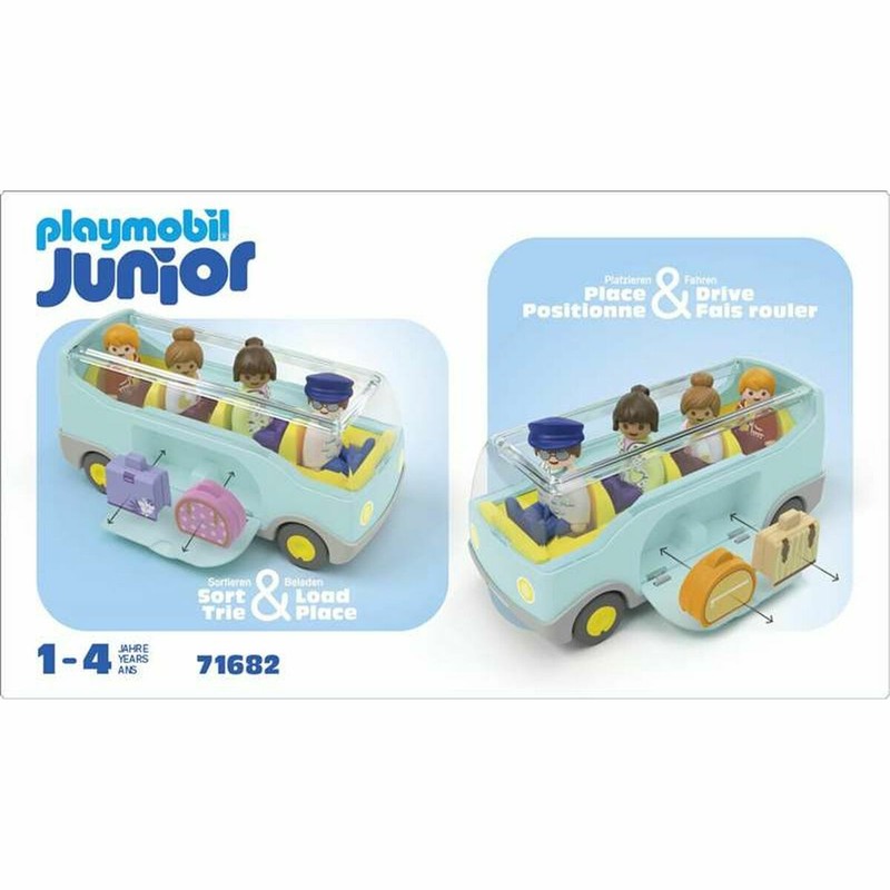 juguete construcción motricidad fina Playmobil autocar