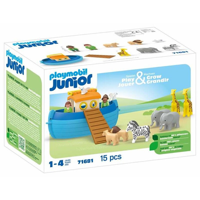 Bloques construcción infantiles Playmobil para bebés, vista lateral