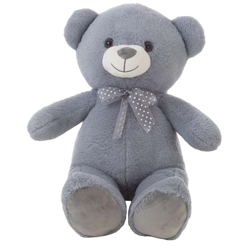 Bloques construcción infantiles: Peluche oso Noah 60 cm para juego simbólico