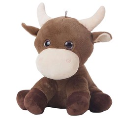 Peluche Vaca Grande Dat 48 cm, juguete suave para abrazar 2