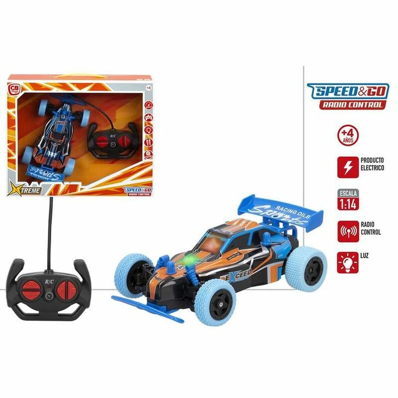 Coches juguete niños radiocontrol Speed & Go multicolor