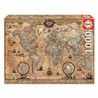 Puzzle Mapamundi 1000 piezas Educa para niños y adultos, ideal para aprender geografía mundial