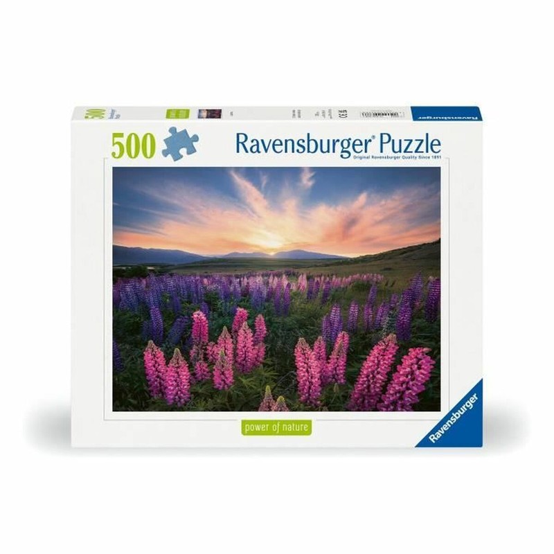 puzzle Ravensburger 500 piezas Lupinen completo