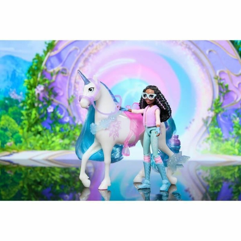 Unicornio Glaciar con accesorios de fuerza