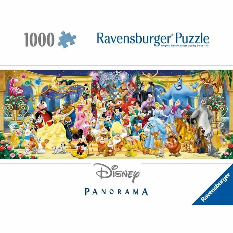 Rompecabezas Ravensburger Disney, calidad de cartón