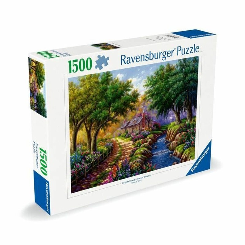 Rompecabezas adultos paisajes Ravensburger con casa rural