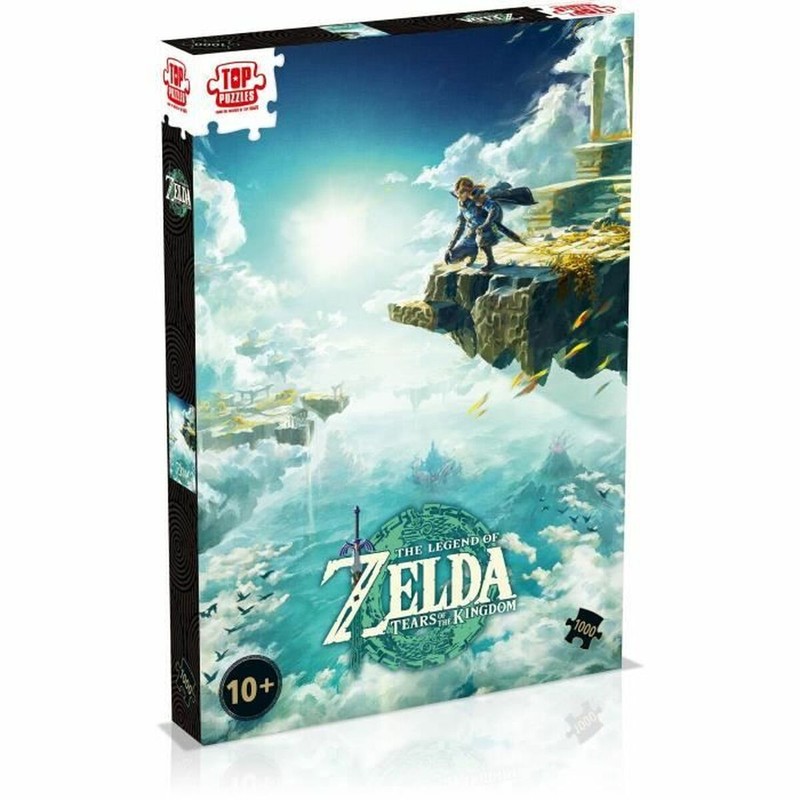 Puzzle Zelda Tears of the Kingdom 1000 piezas, caja frontal