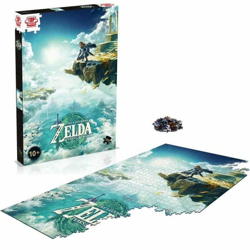 Puzzle adulto 1000 piezas Zelda, desafío mental y concentración