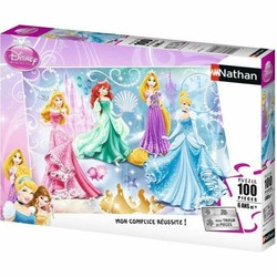 Juguetes construcción niños con puzzle princesas Nathan