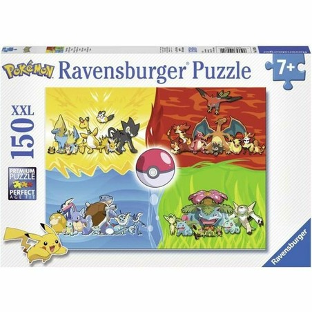 Puzzle Pokémon Niños Ravensburger 150 Piezas - Compra online en MegaJuguetes