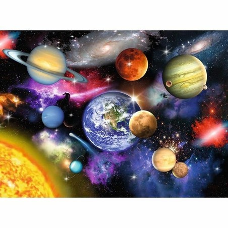 Caja del rompecabezas 300 piezas del sistema solar, un juguete educativo de astronomía