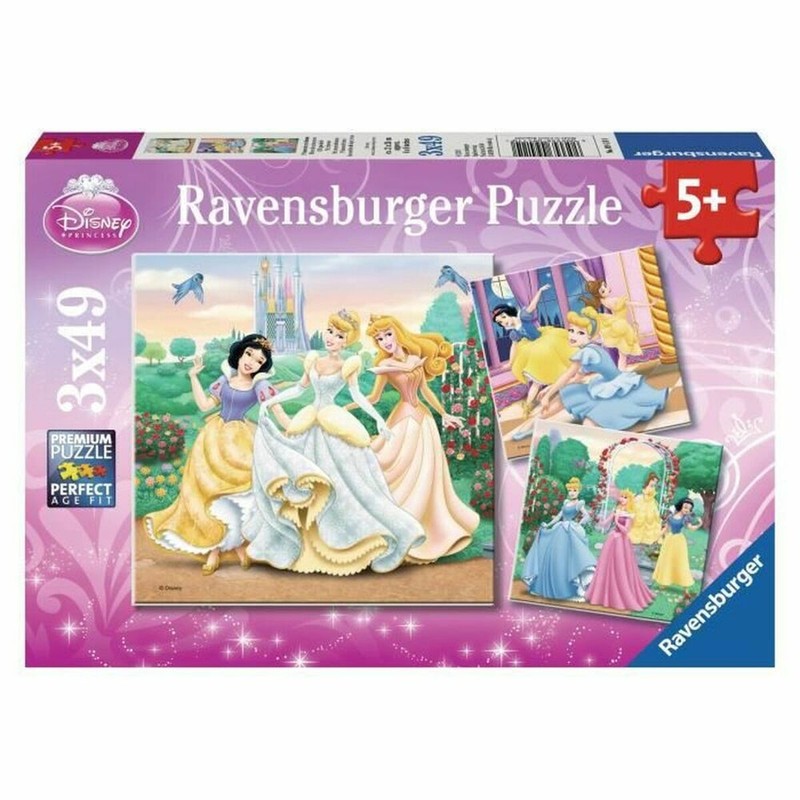 Juguetes construcción niños: Puzzle Ravensburger Princesas Disney