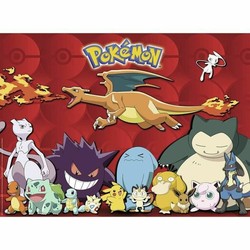puzzle Pokémon 100 piezas Ravensburger con Pikachu y Charizard
