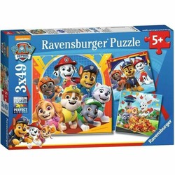 Juguetes construcción niños - Puzzle Ravensburger 3x49 piezas