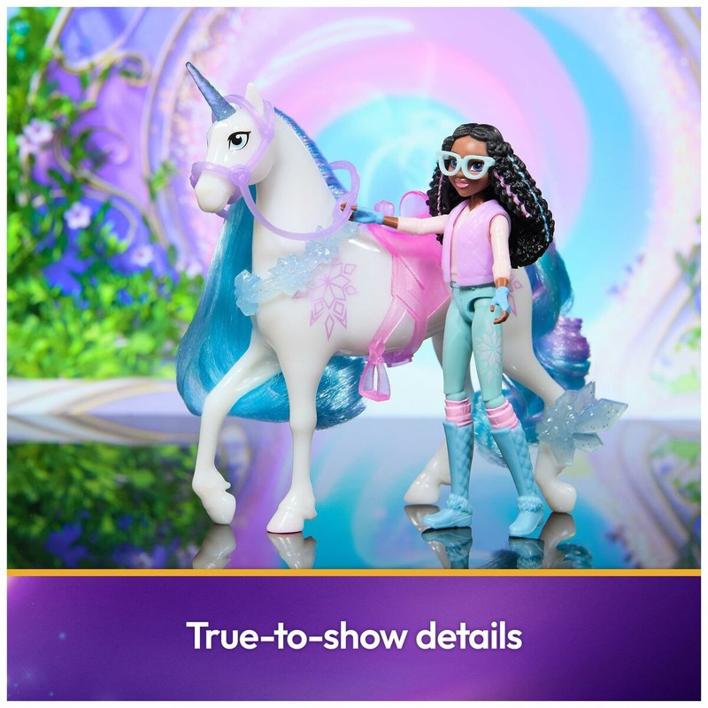 Juego de construcción de historias con Layla y Glaciar