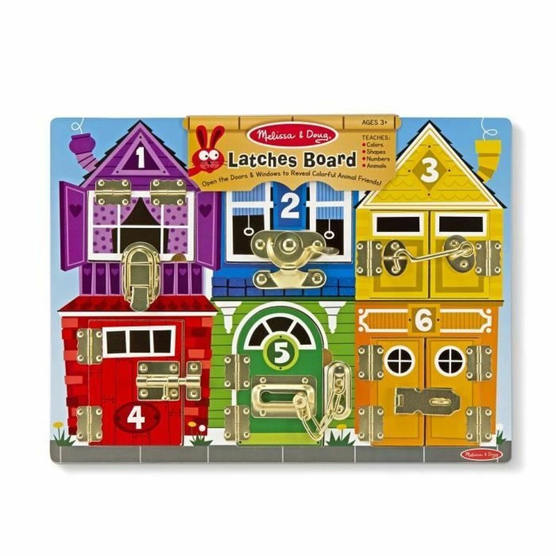 Juguetes Construcción Niños Tablero Actividades Melissa Doug