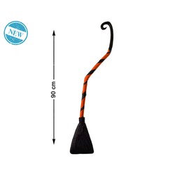 Disfraces niños: Escoba de bruja 90 cm para Halloween 2