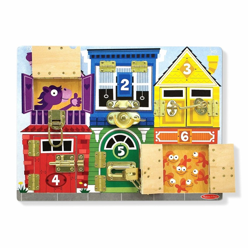 Tablero Sensorial Melissa Doug Desarrollo