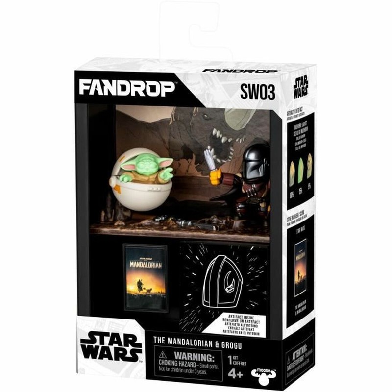 Bloques construcción infantiles: Figura Star Wars, vista lateral, juego imaginativo.