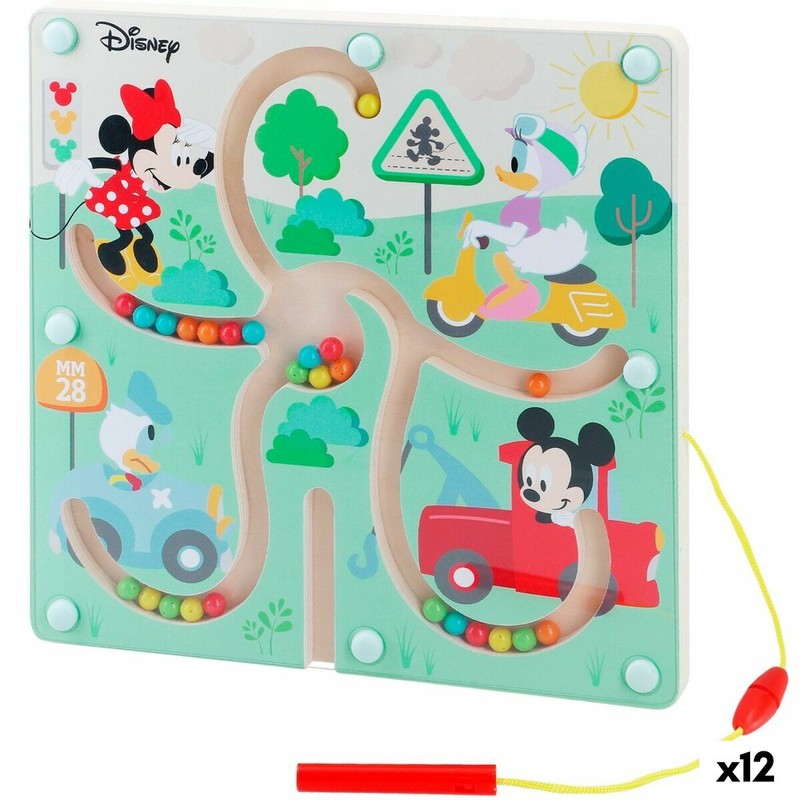 Juego Laberinto Disney Madera para manualidades niños, vista frontal