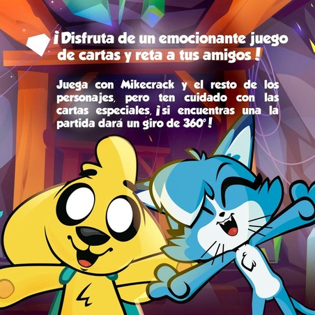 Juego de mesa infantil Mikecrack para desarrollar estrategia