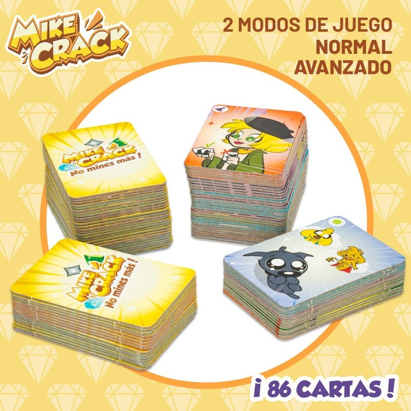 Pack de 6 juegos de cartas Mikecrack ideal para regalar
