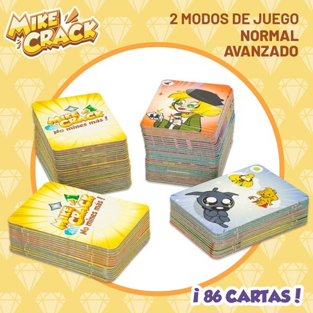 Pack de 6 juegos de cartas Mikecrack ideal para regalar