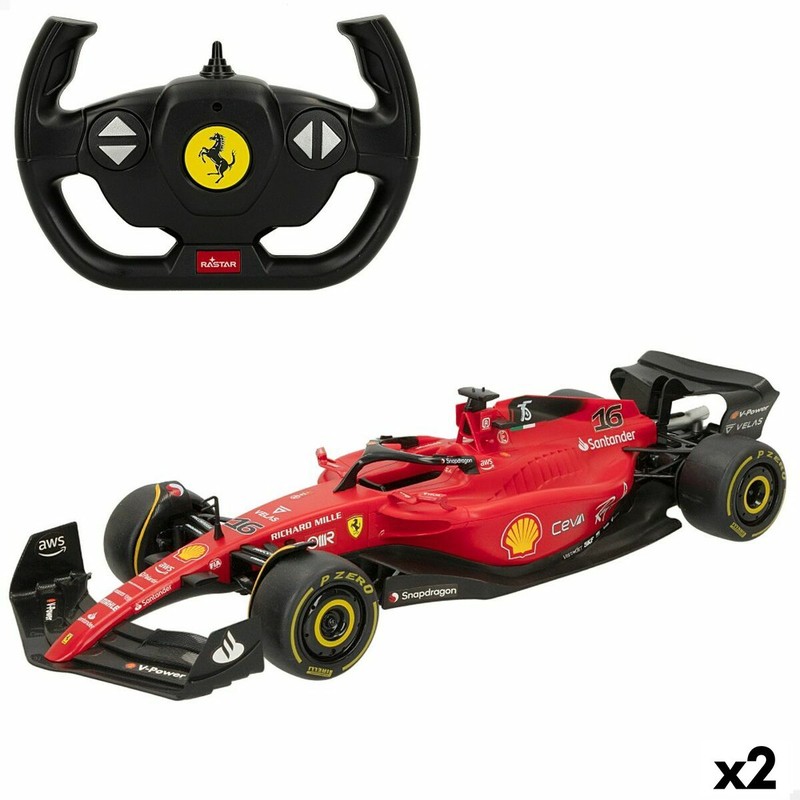 Coches juguete niños Ferrari radiocontrol rojo