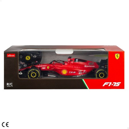 Coche teledirigido Ferrari vista lateral detallada