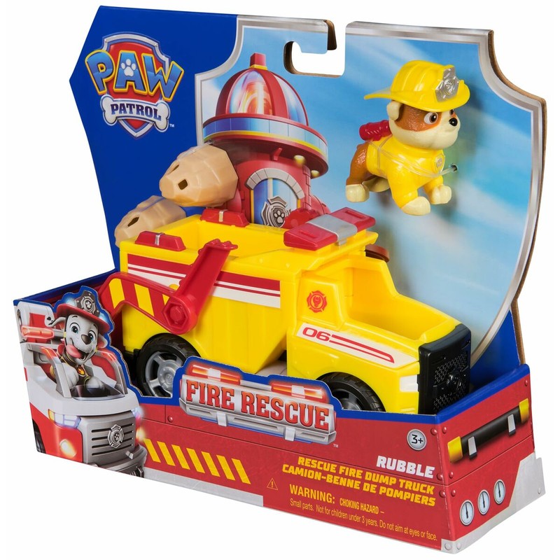 Regalo Paw Patrol niños: camión de Rubble para diversión sin fin